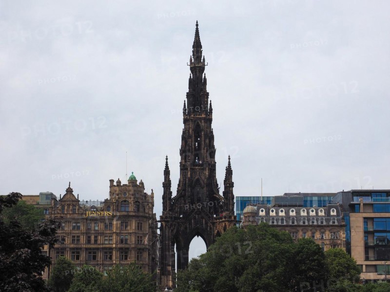 Walter Scott monument in Edinburgh