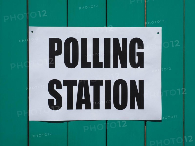 General elections polling station