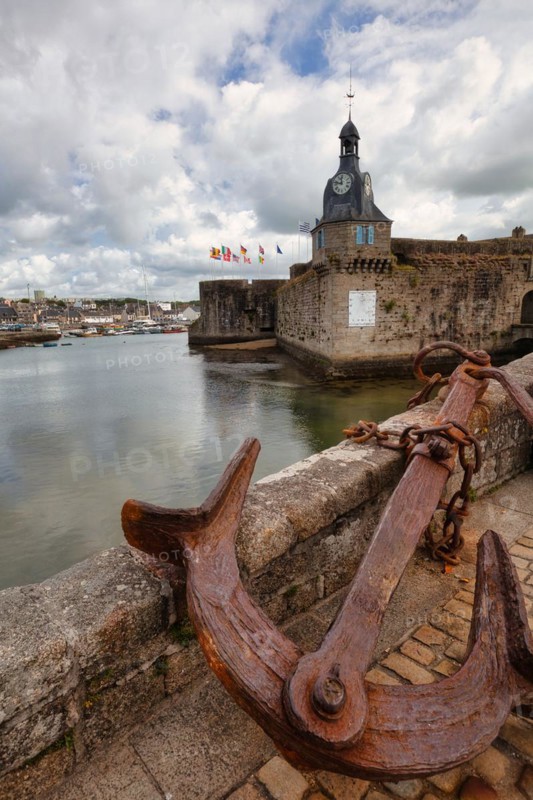 City wall of the Ville Close