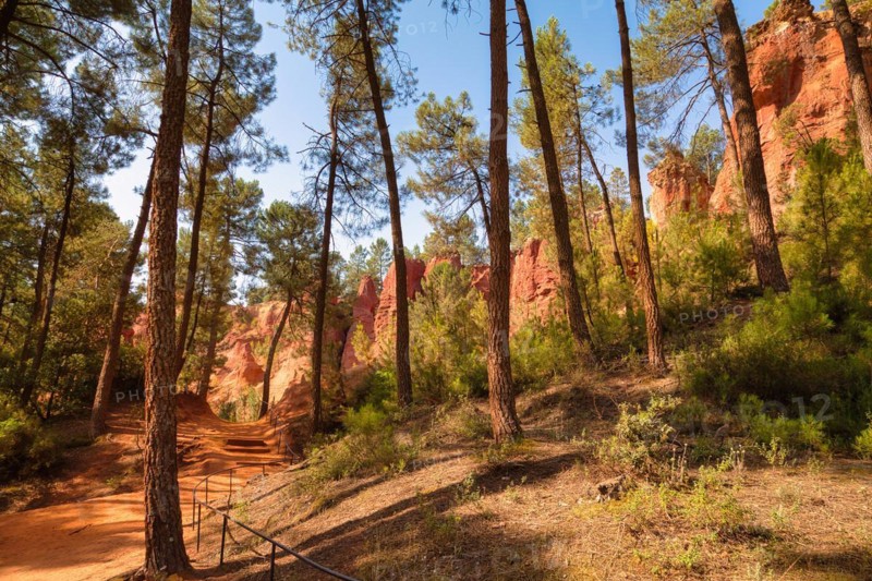 Roussillon ochre quarry