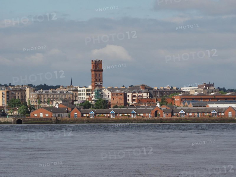 View of Birkenhead in Liverpool