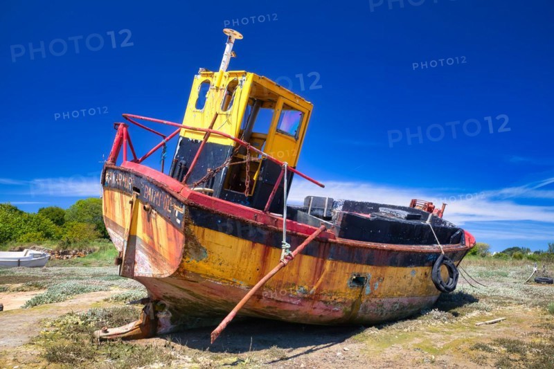 Old fishing boat