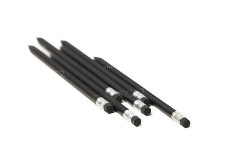 Pencils with eraser