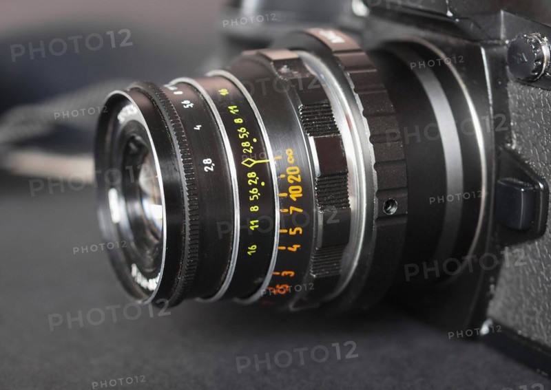 Vintage camera lens