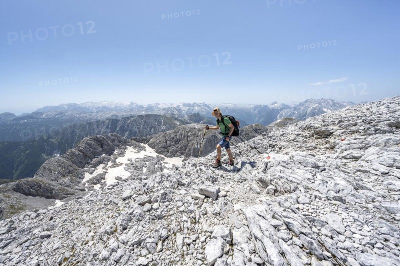 Mountaineer at Hoher Goell