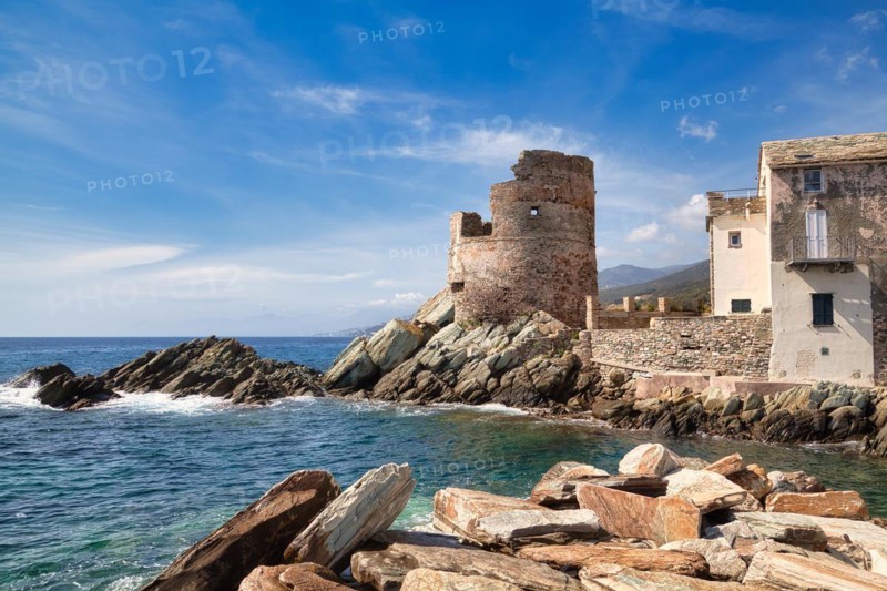 Genoese Tower in Erbalunga