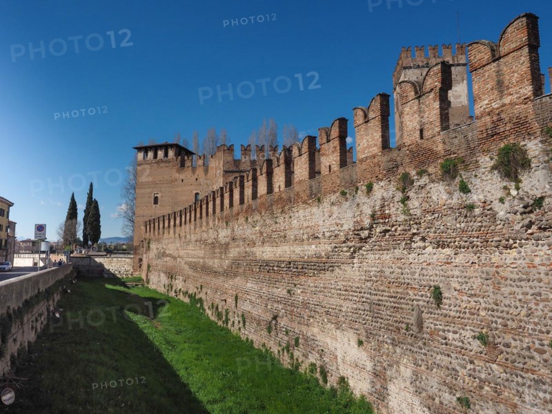 Castelvecchio Bridge aka Scaliger Bridge in Verona