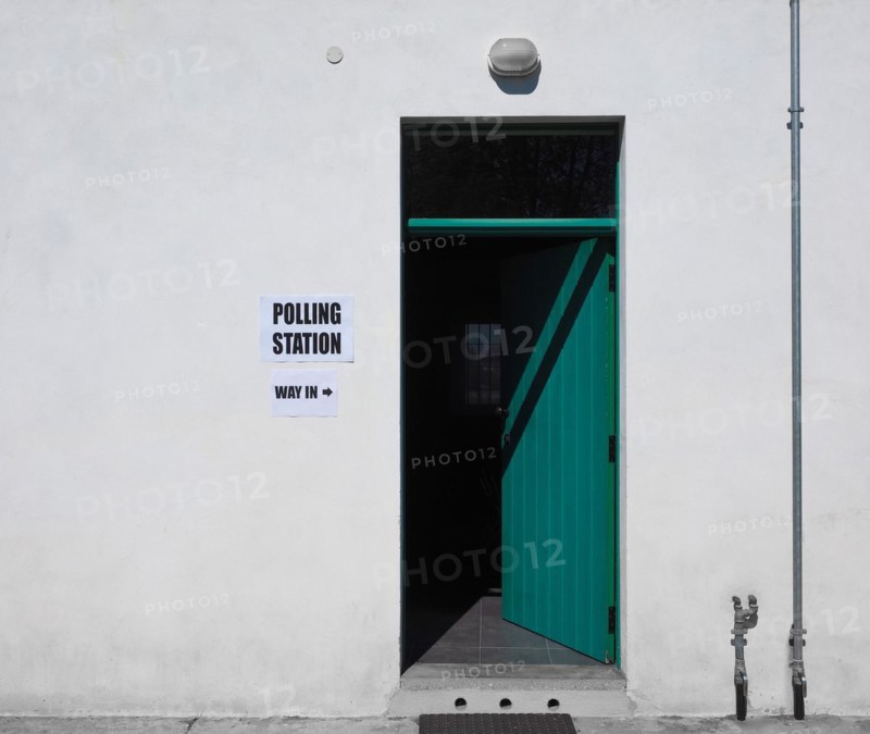 General elections polling station
