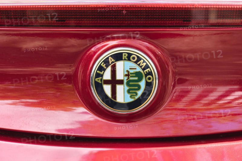 Logo of the Italian car manufacturer Alfa Romeo