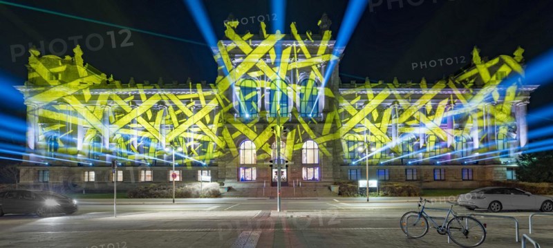 Festival of Lights Hanover State Museum illuminates Hanover Germany