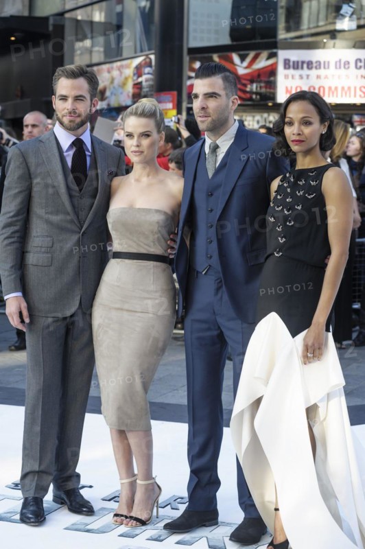 Cast attends the International Premiere of Star Trek Into Darkness on 02.05.2013 at The Empire Leicester Square