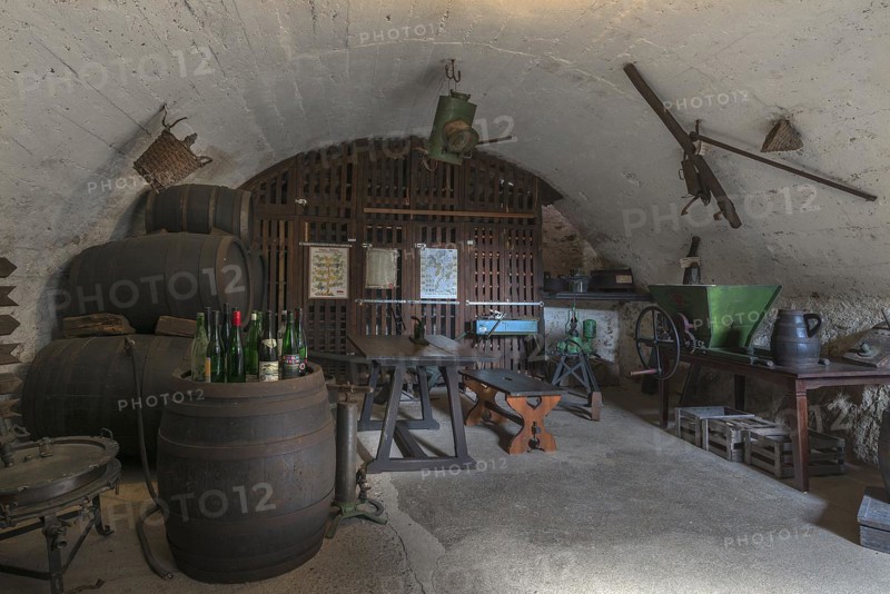 Wine cellar at the former Thurant Castle