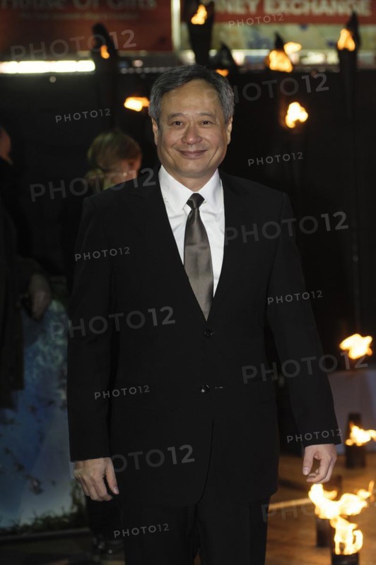 Director Ang Lee attends the UK Premiere of LIFE OF PI on 03.12.2012 at Empire Leicester Square