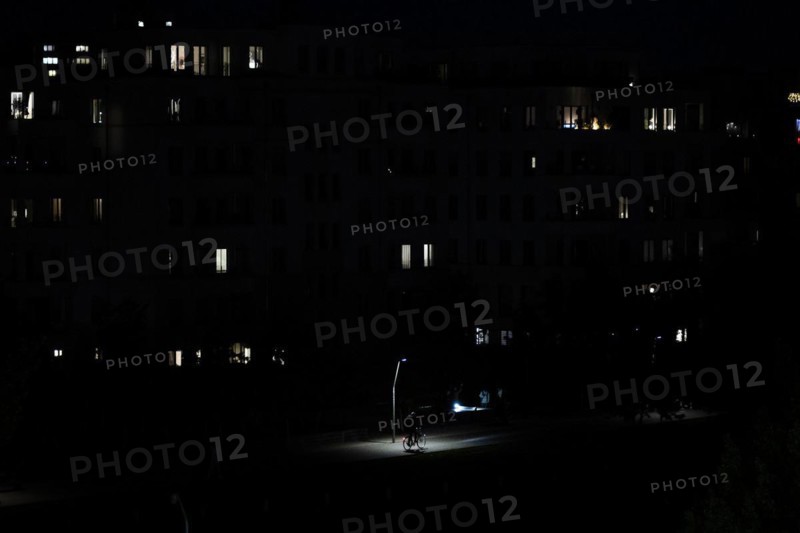 Cyclists at the Park am Gleisdreieck in Berlin