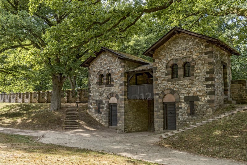 Retentura with the Porta Decumana