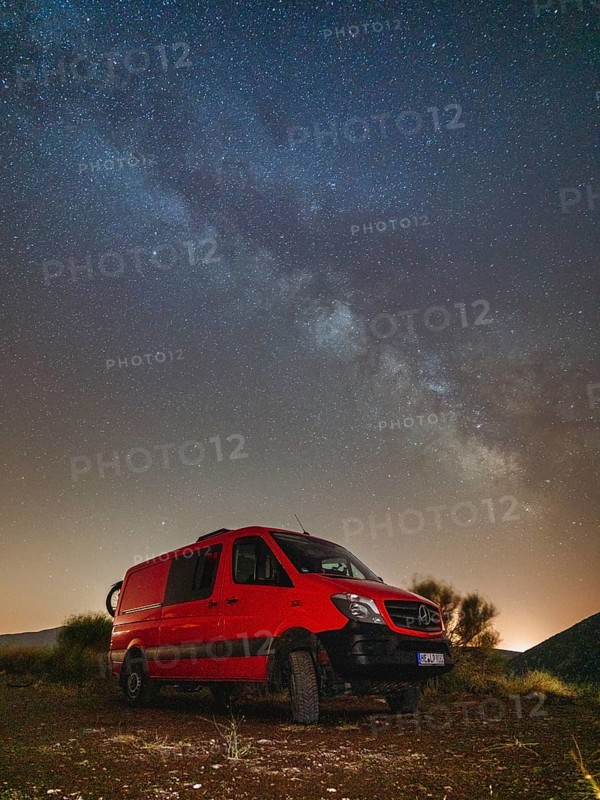 Milkyway over 4x4 Campervan