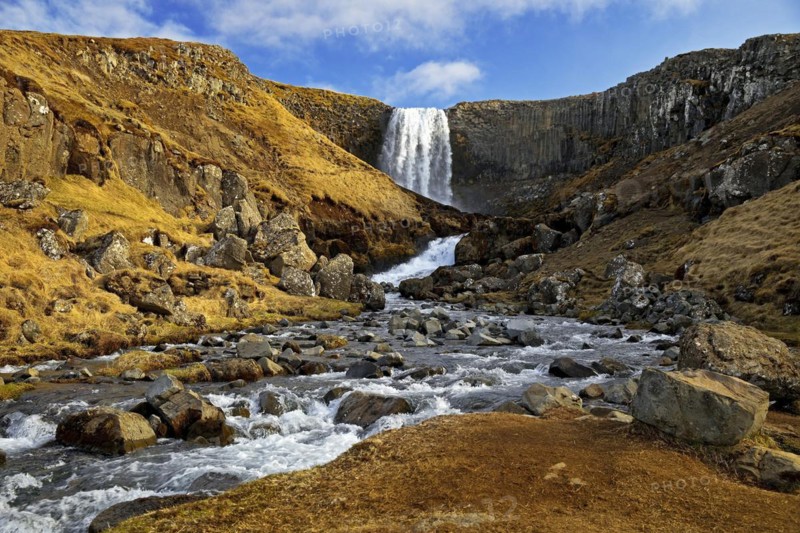 Svoeoufoss Waterfall