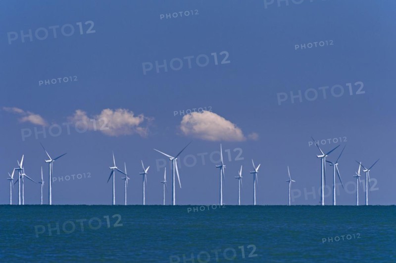 Wind turbines in the Baltic Sea of the Nysted