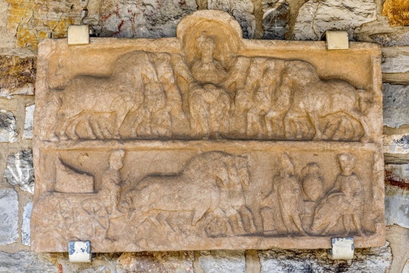 Relief in stone for Epona
