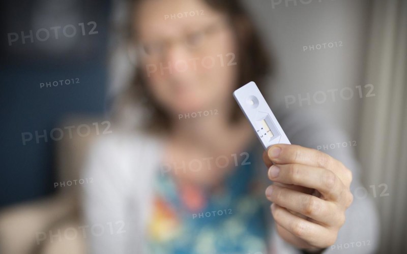 Subject: Negative corona rapid test.