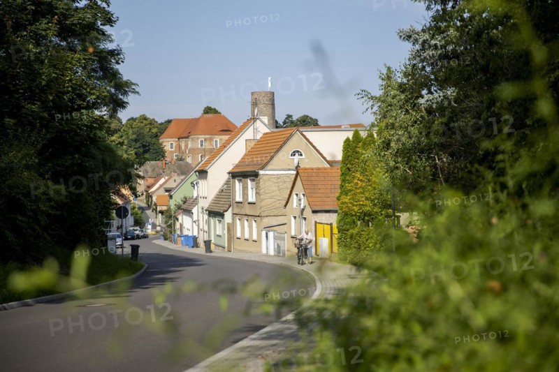 City view of Bad Belzig with Eisenhardt Castle