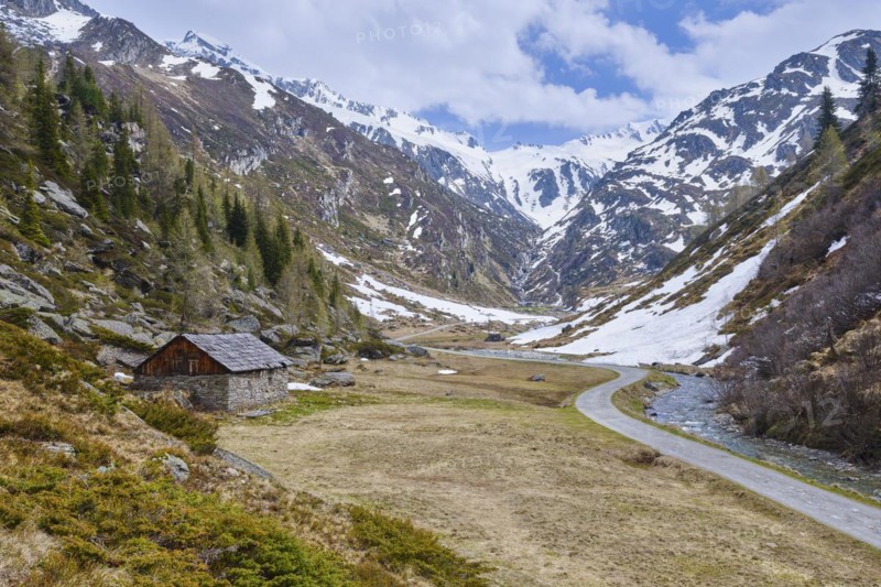 Alpine hut in the Ahrntal