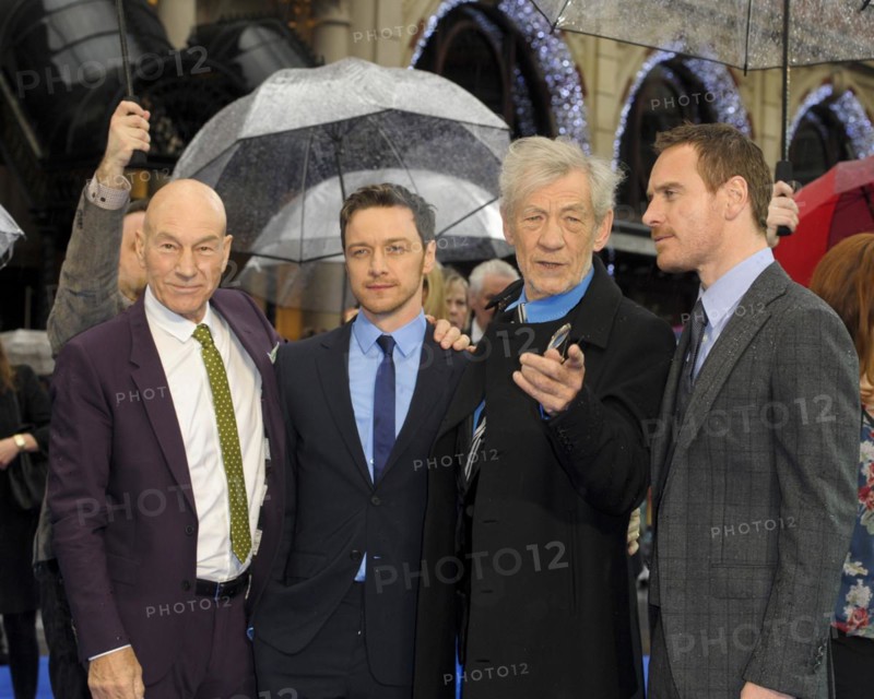 Cast attends the X-MEN: DAYS OF FUTURE PAST UK PREMIERE on 12.05.2014 at ODEON Leicester Square