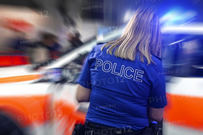 Wipe Clean Picture Policewoman Blue Light