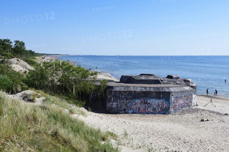 Battery Memel-Nord-Bunker from the Second World War