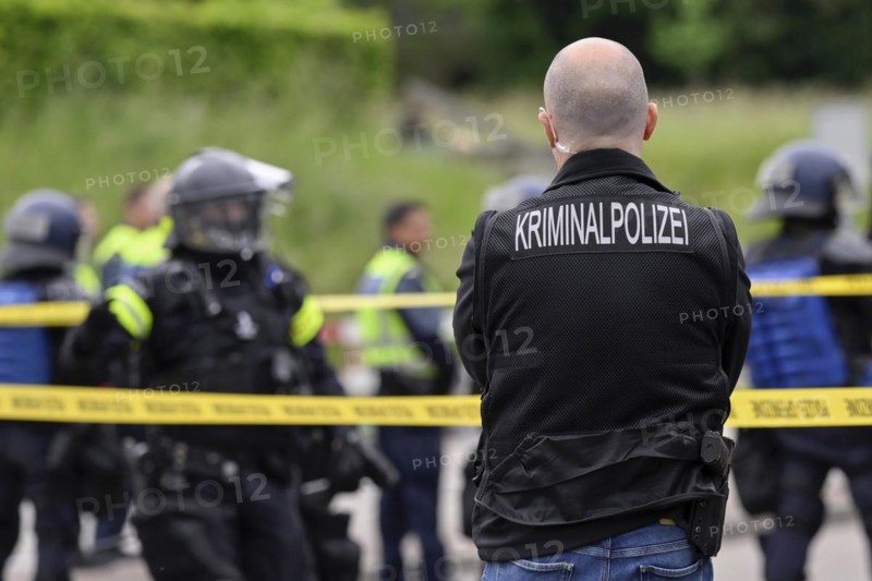 Criminal Investigation Department lettering