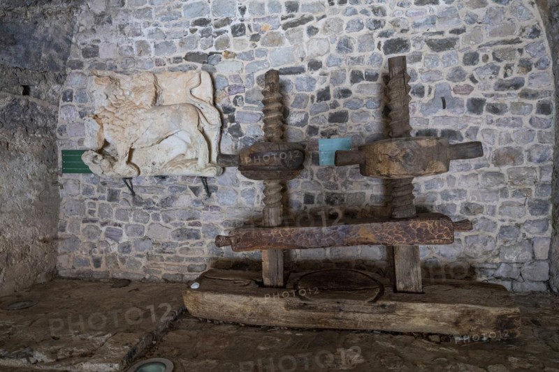 Old olive oil press