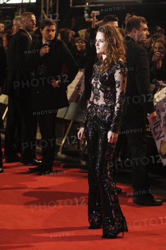 Lead Actress Kristen Stewart attends the UK Premiere of The Twilight Saga Breaking Dawn Part 2 on 14.11.2012 at The Empire Leicester Square