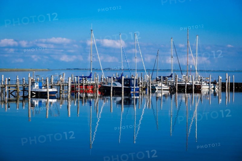 Boats at the Steeg in Rantum Harbour on Sylt