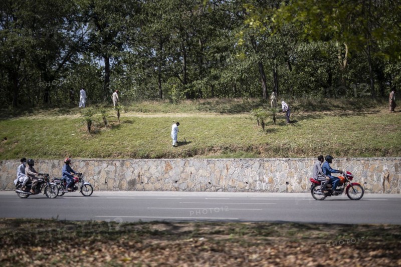 Street view in Islamabad