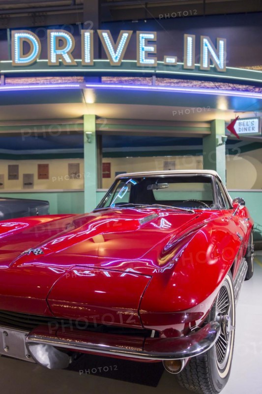 1965 red Chevrolet Corvette Stingray