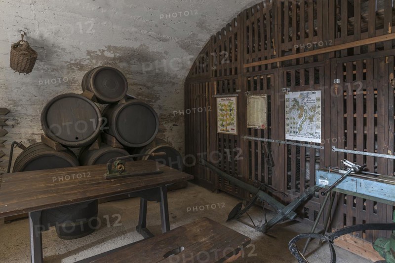 Wine cellar at the former Thurant Castle