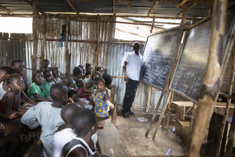 School in Bomeh Village at KissyRoad dumpsite