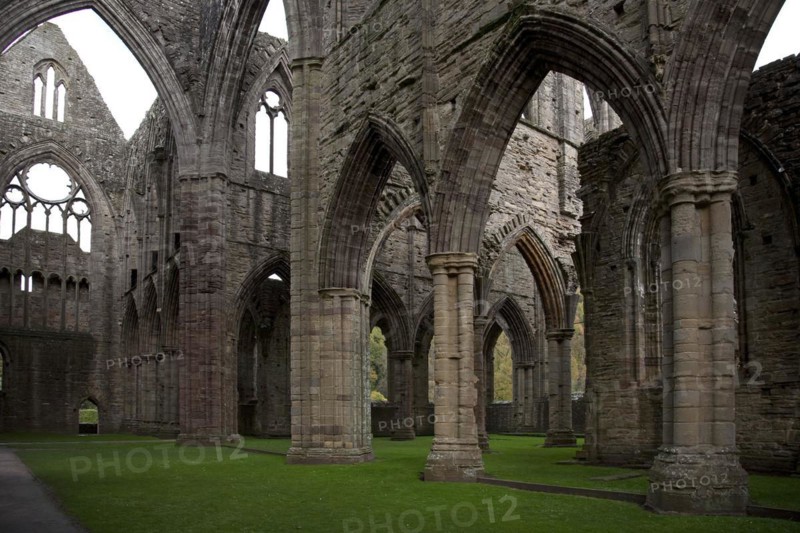 Ruins of Tintern Abbey in Tintern