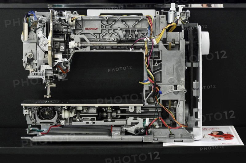 Sewing machine interior