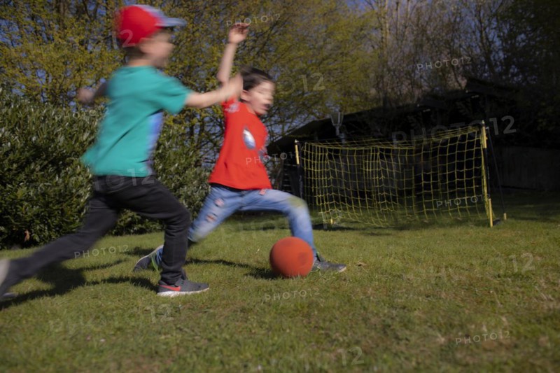 Topic: Children romping in the fresh air.