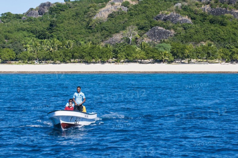 Little boat in the Yasawas