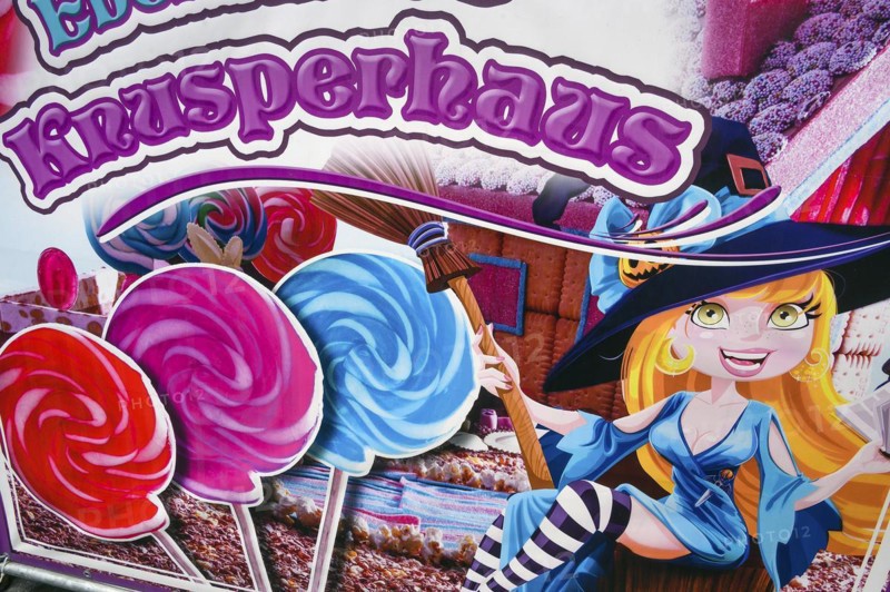 Advertising poster