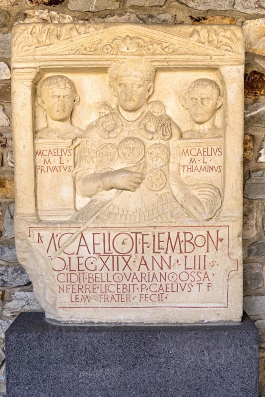 Relief in stone
