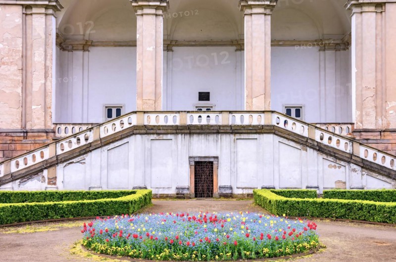 The Wallenstein Loggia in Libosad Park in Valdice near Jicin