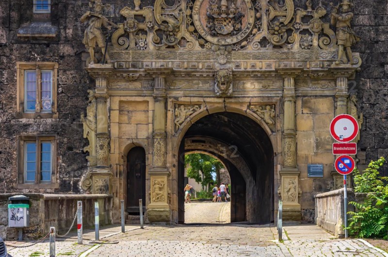 Lower gate of Hohentuebingen Palace
