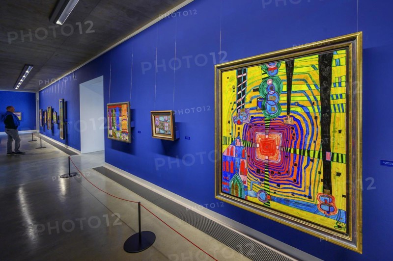 Friedensreich Hundertwasser exhibition at the Museum of Contemporary Art