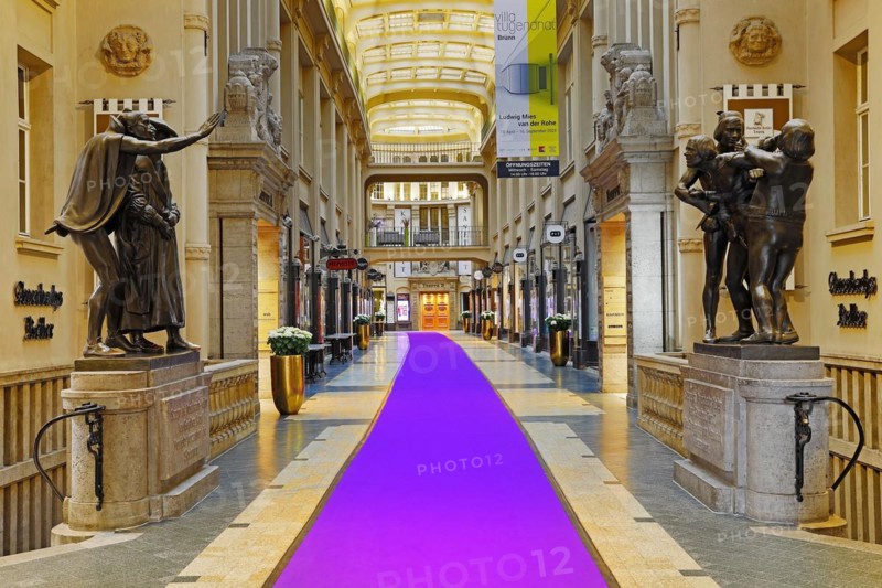Interior view of Maedler-Passage with access to the historically significant Auerbachs Keller
