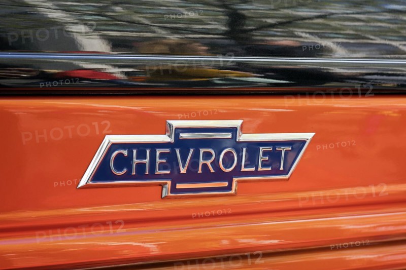 Old logo of the American automobile brand Chevrolet