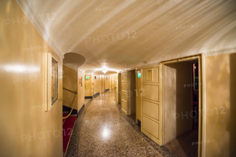 Entrance Hall in La Scala Theater in Milan