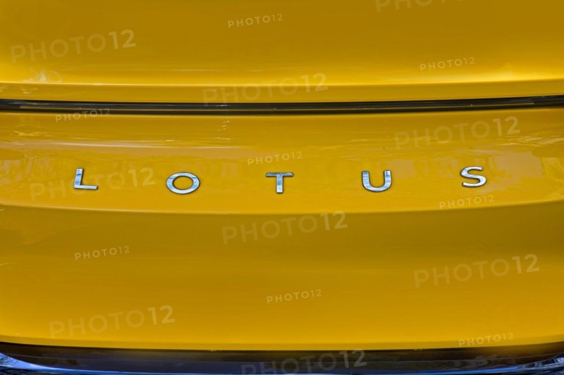 Lettering from the Lotus Emira V6